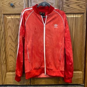Adidas Original x Hu Holi Pharrell Williams Red Track Jacket
